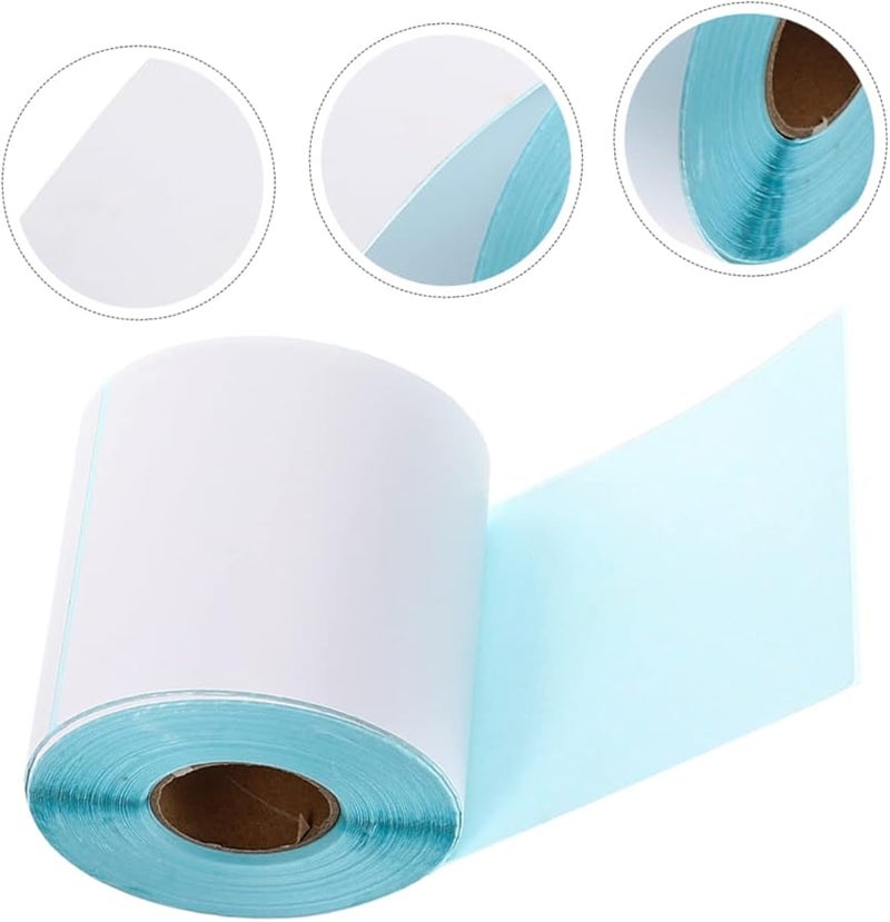 Tehaux Self Adhesive Thermal Label Stickers Easy Peel Matte Finish 1 Roll - Image 5